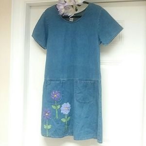 Denim Loose Fitting Dress Size M